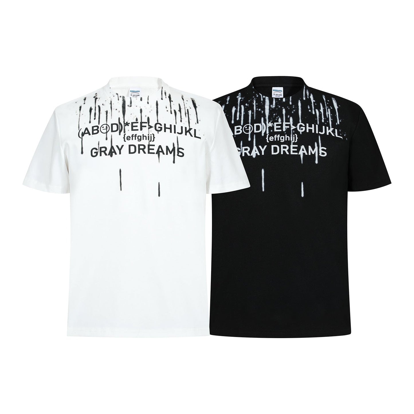 Unisex T-shirts Summer Vintage Street Letters