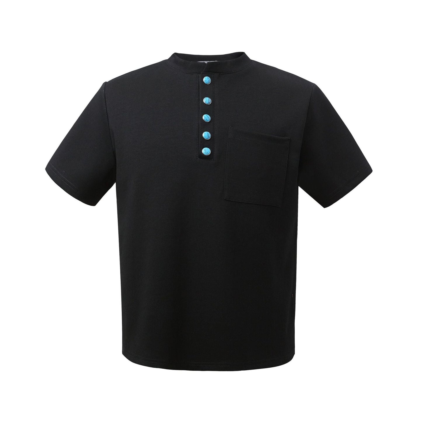 Unisex T-shirts Premium Short Wide Small Neckline T-Shirt