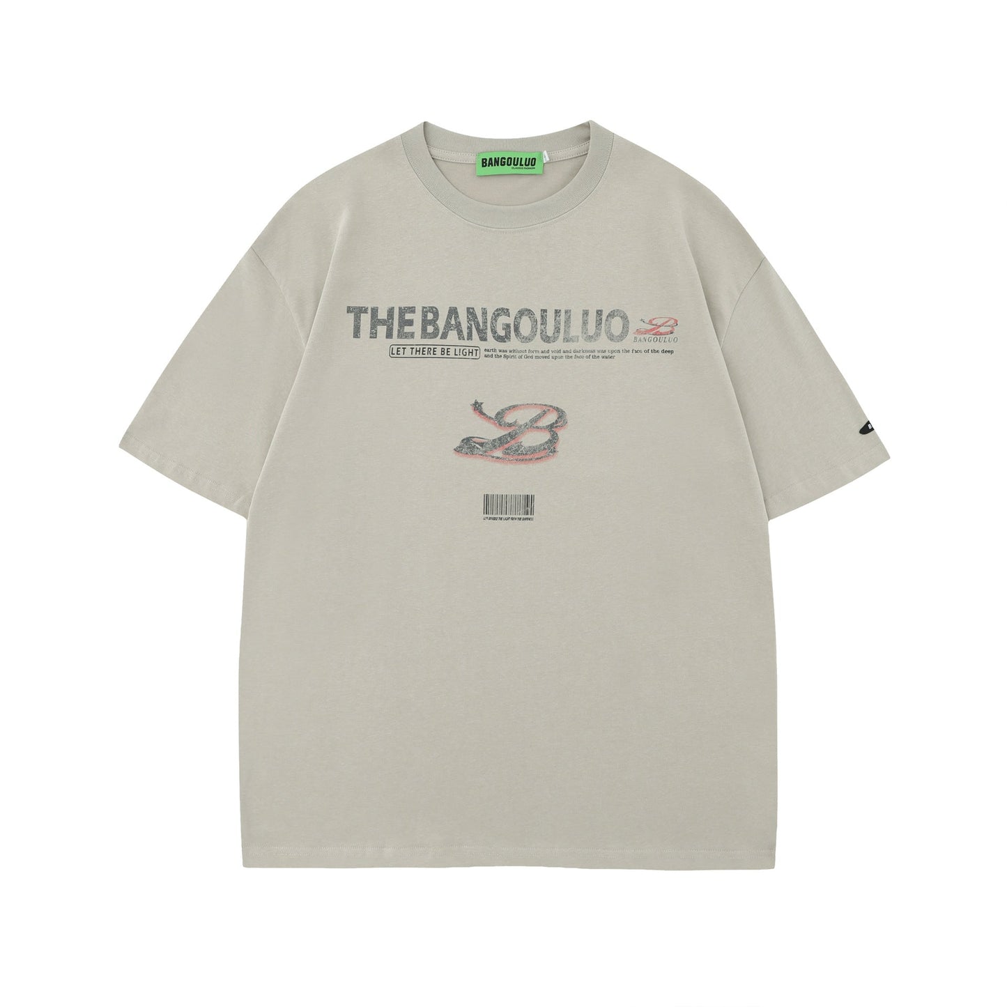 Unisex T-shirts Spring Stripe Size Loose Short Sleeve T-Shirt