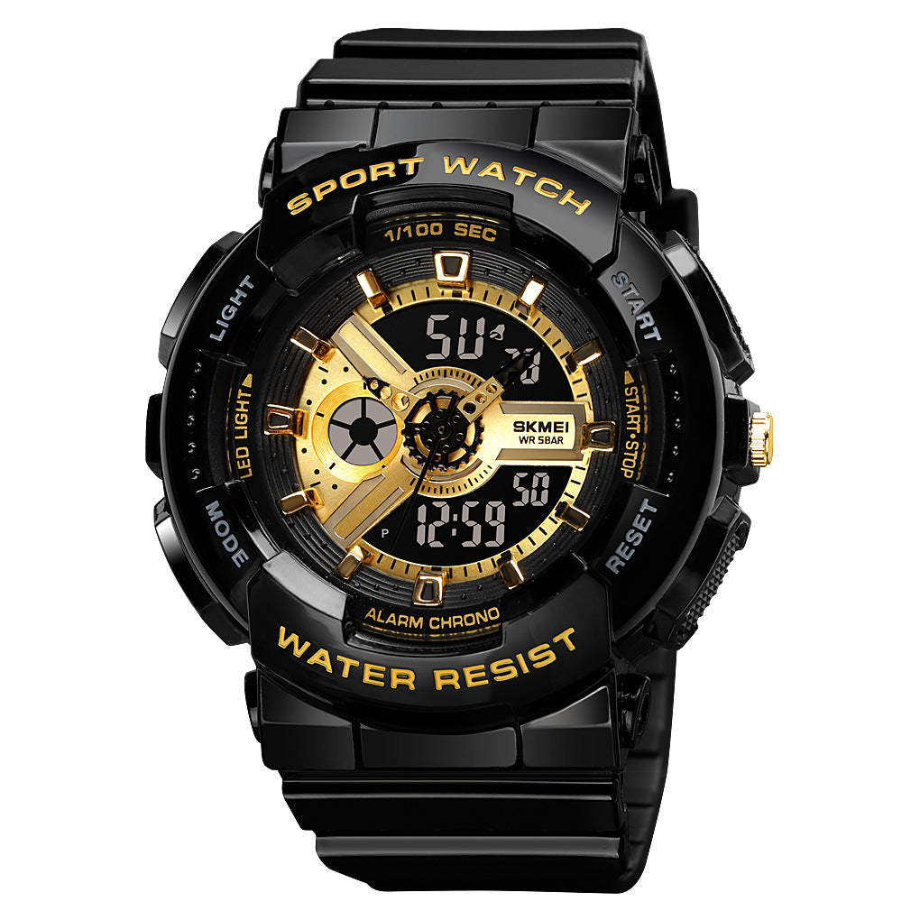 Analog-Digital Watch Outdoor Sports Electronic Watch Women