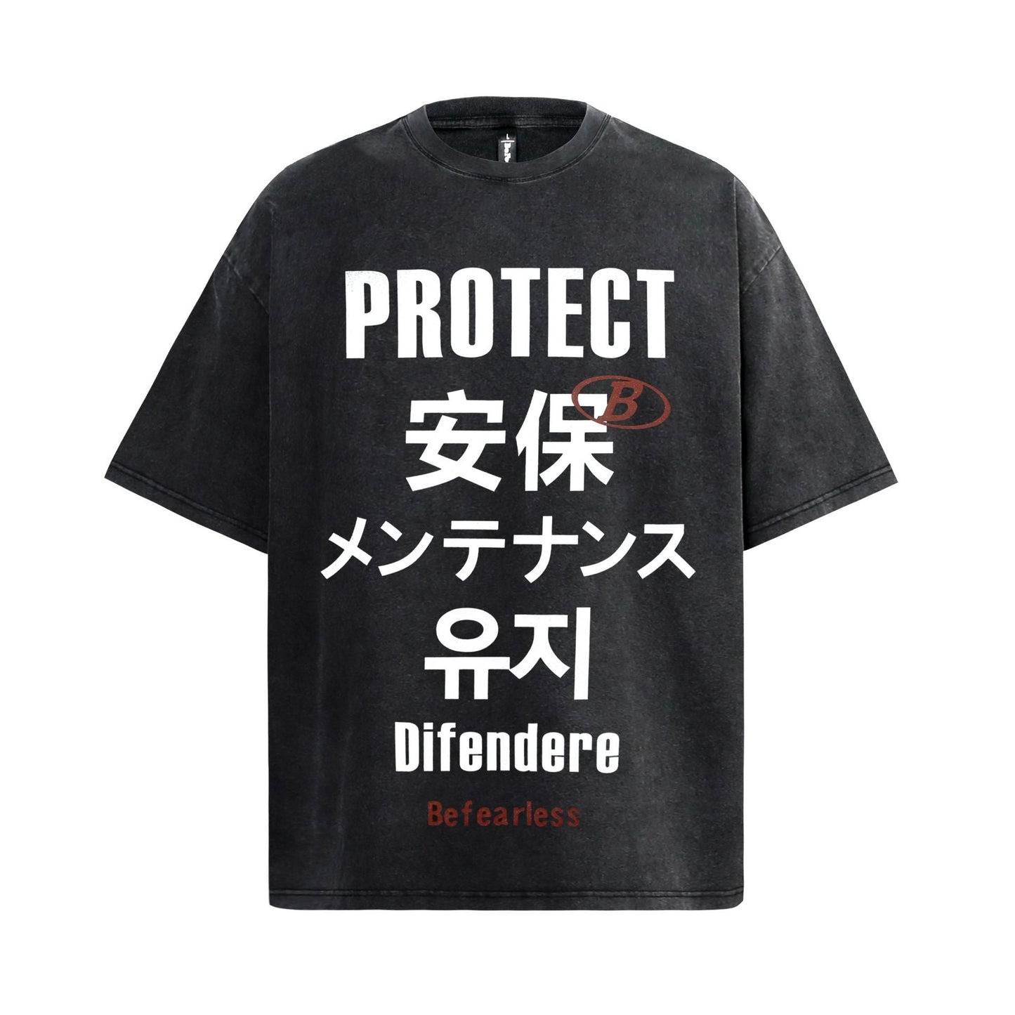 Unisex T-shirts Spring Letter Loose Short Sleeve T-Shirt