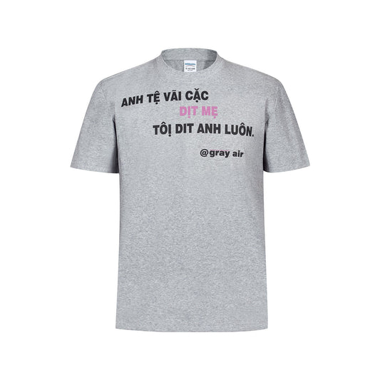 Unisex T-shirts Summer niche men's short-sleeved T-shirts