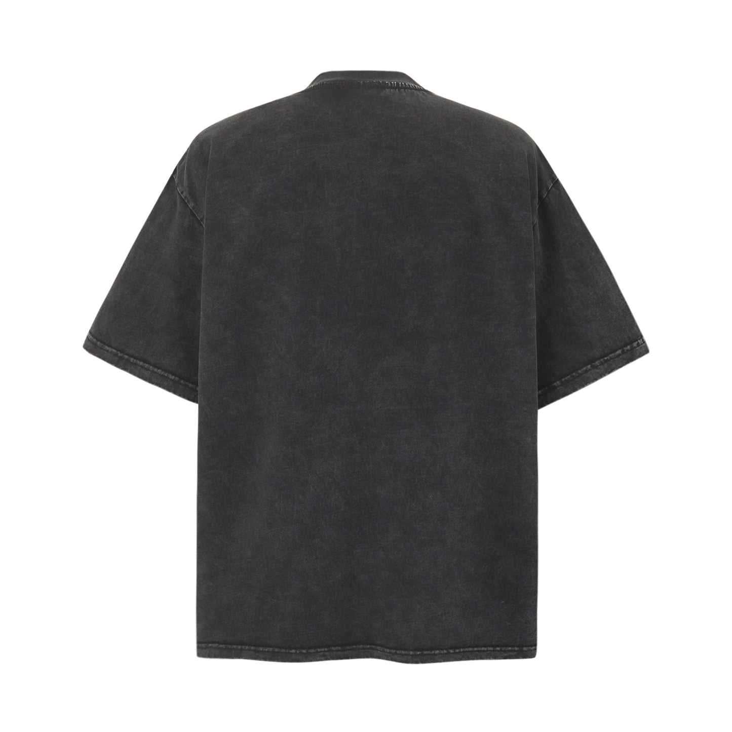 Unisex T-shirts Summer Figure Picture Men's Loose Washed Old Short Sleeve T-Shirt