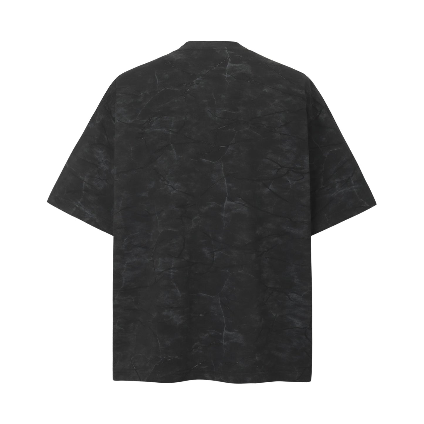 Unisex T-shirts Summer Letter Men's Loose Tie-Dye Short Sleeve T-Shirt