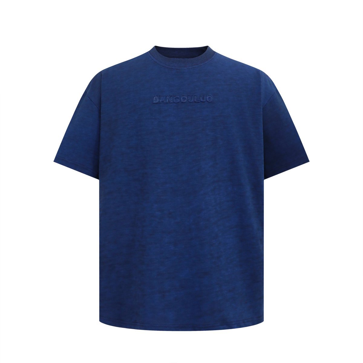 Unisex T-shirts Summer men's and women's simple stickers embroidered loose short-sleeved T-shirts