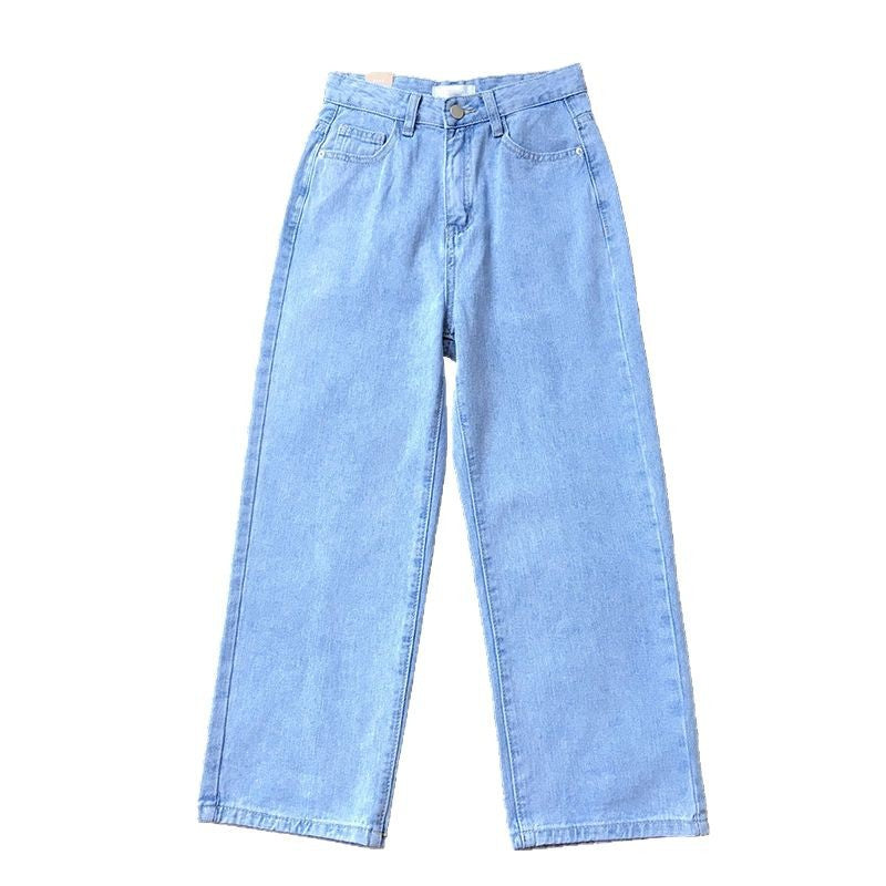 Women's jeans women's summer spring and autumn straight trousers
