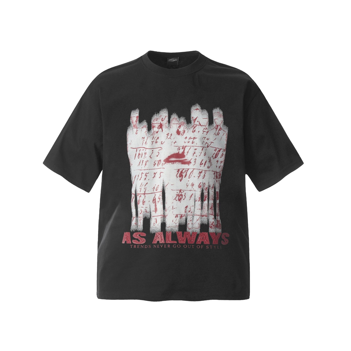 Unisex T-shirts Painting Design Loose T-shirts