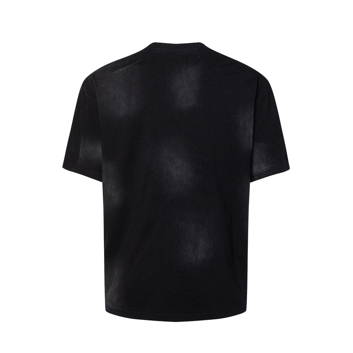 Unisex T-shirts Summer Spray Color Men's Loose Short Sleeve T-Shirt