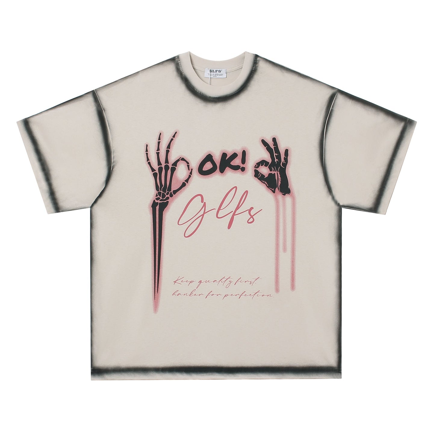 Unisex T-shirts Summer Print Men's Loose Short Sleeve T-Shirt