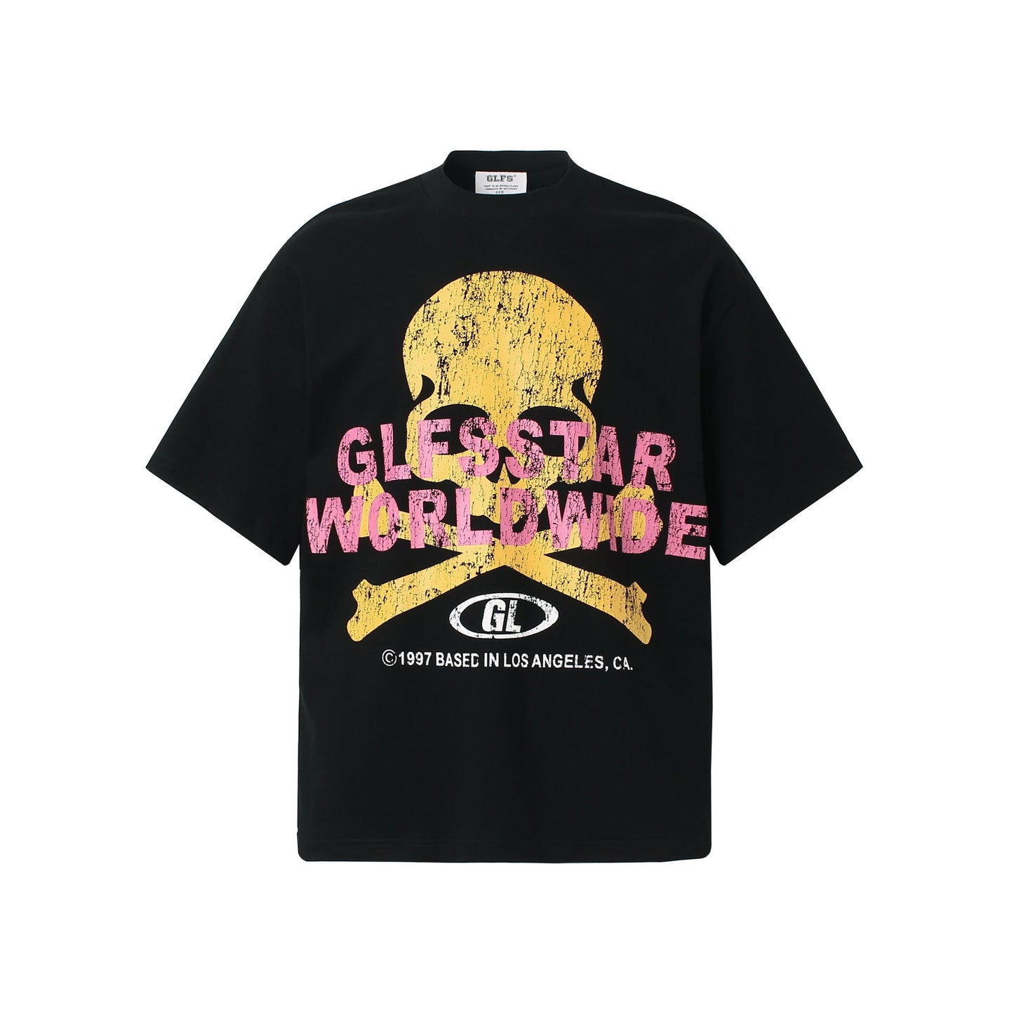 Unisex T-shirts Summer Men's and Women's Creative Skull Figure Loose Short Sleeve T-Shirt