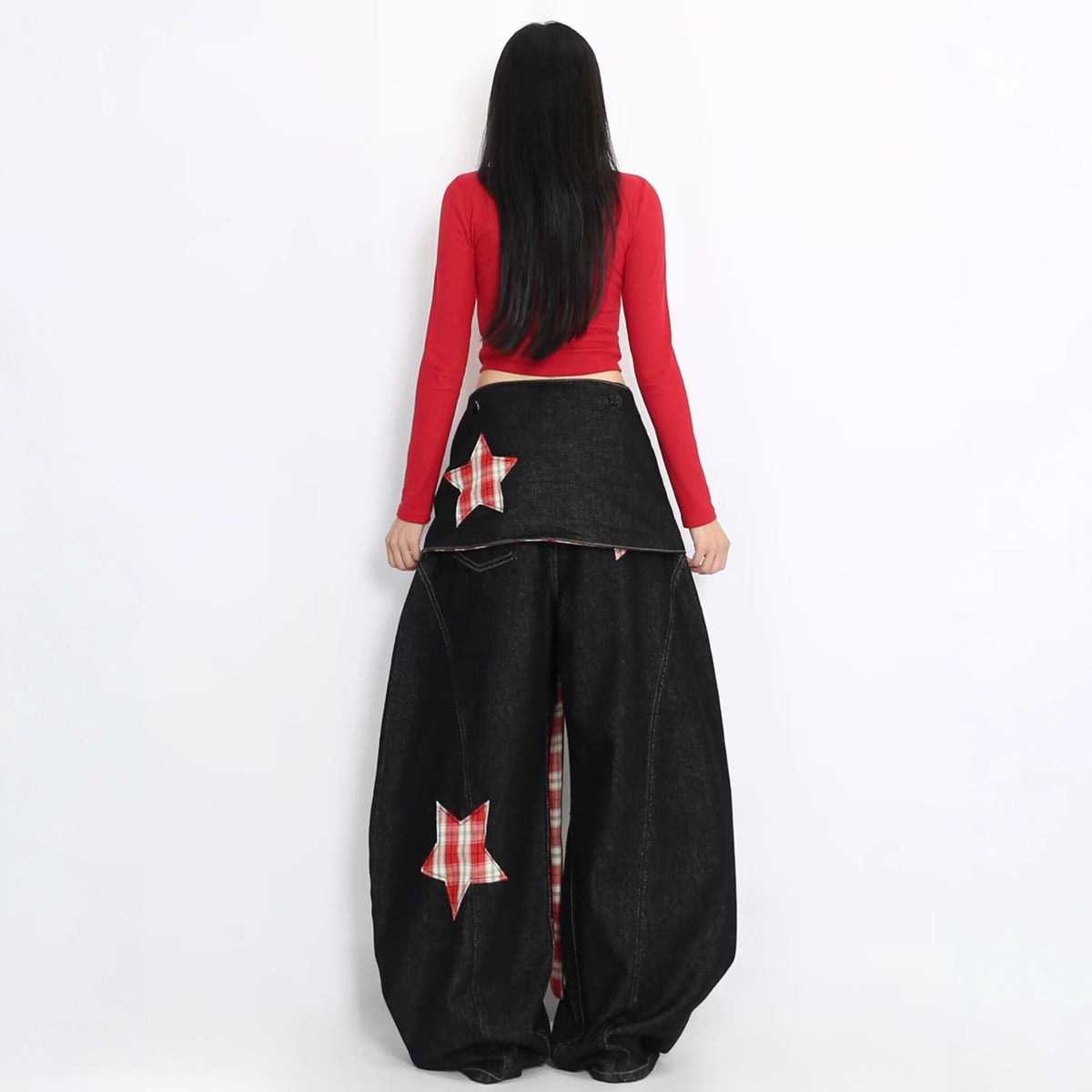 Women jeans retro autumn
