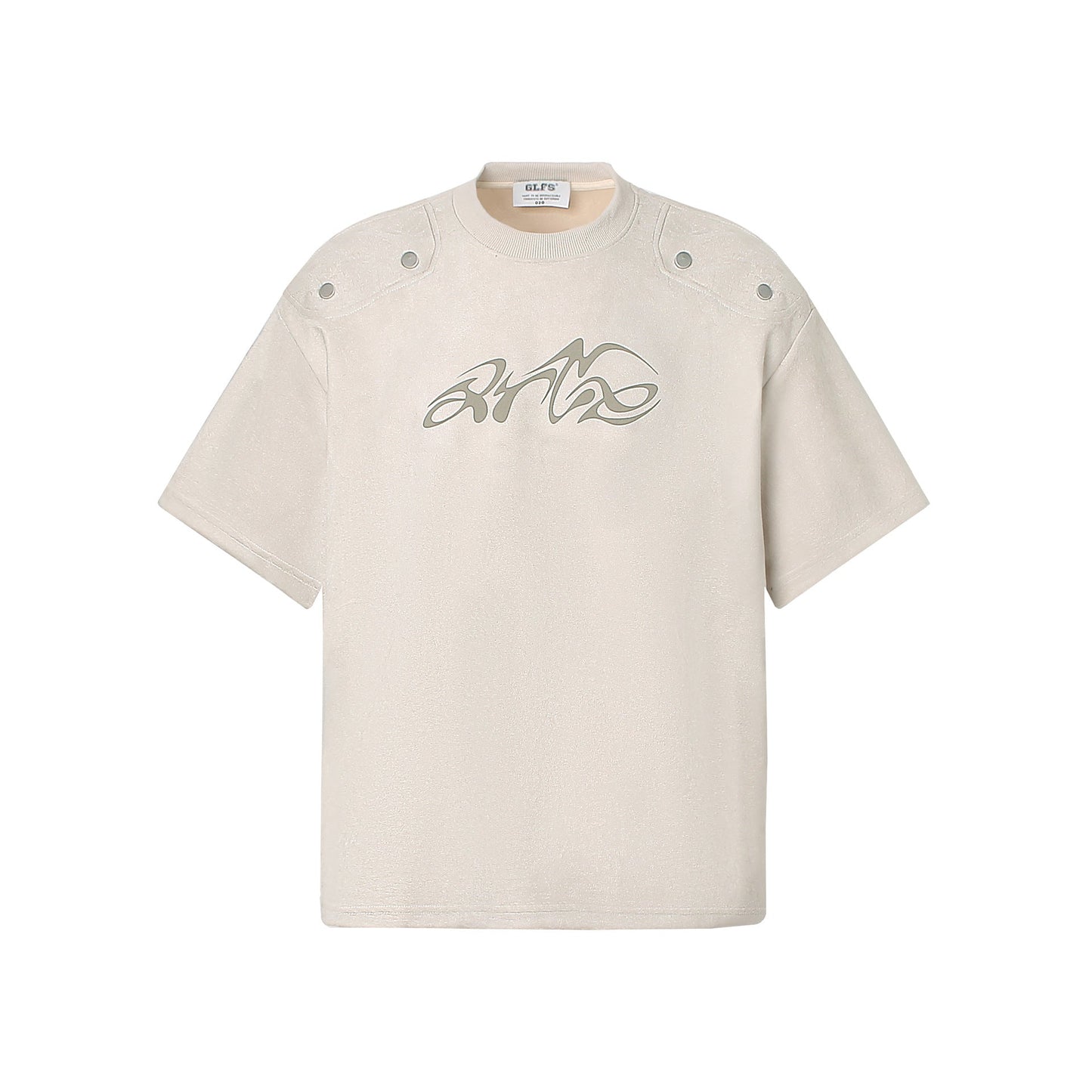 Unisex T-shirts Eon Modish 2025 summer new product real shot American street tide print short-sleeved T-shirt