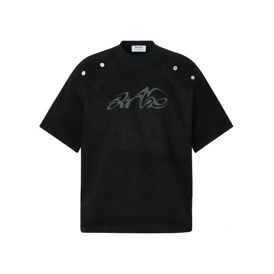 Unisex T-shirts Eon Modish 2025 summer new product real shot American street tide print short-sleeved T-shirt