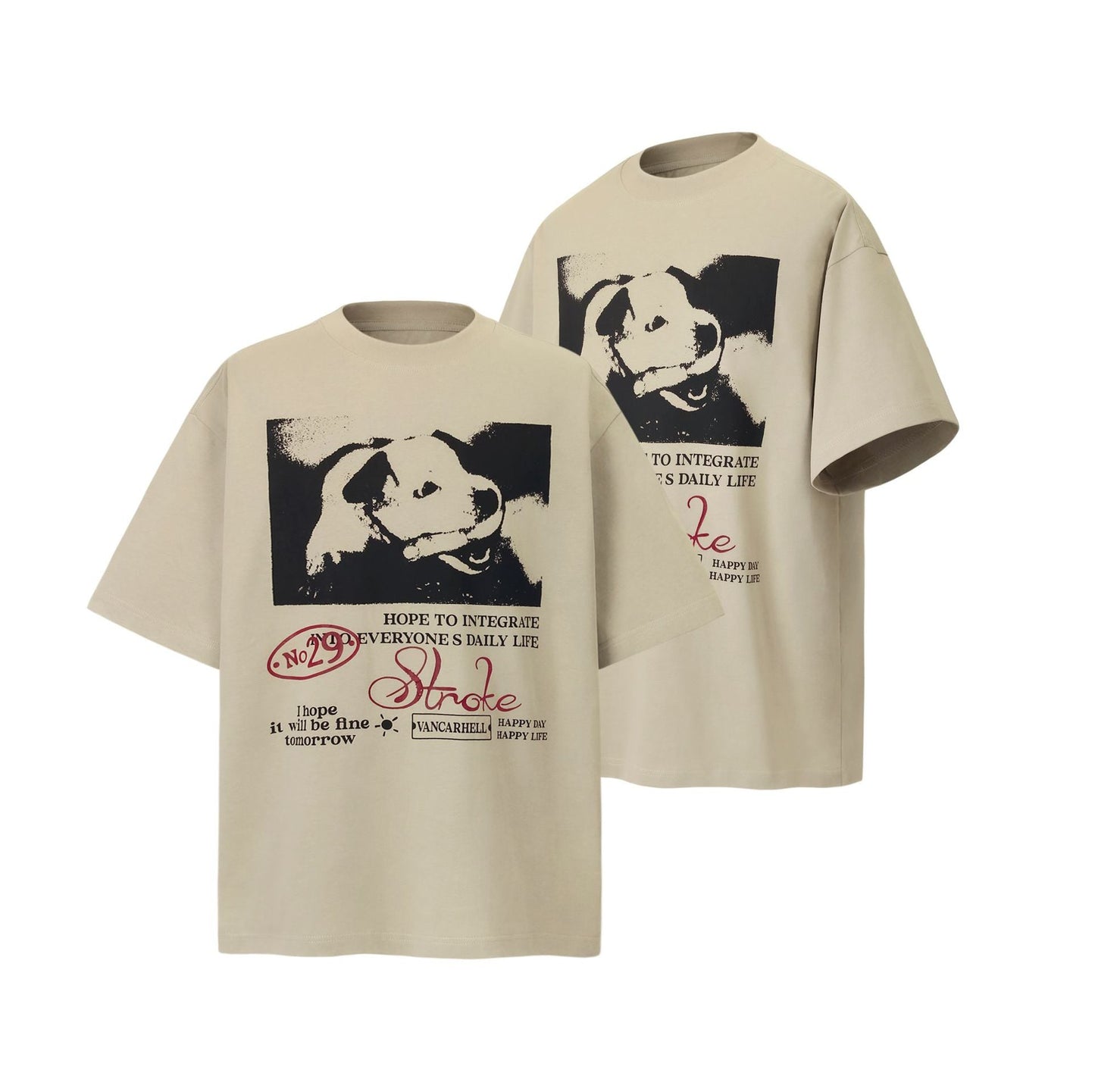 Unisex T-shirts Loose Short Sleeve T-Shirts