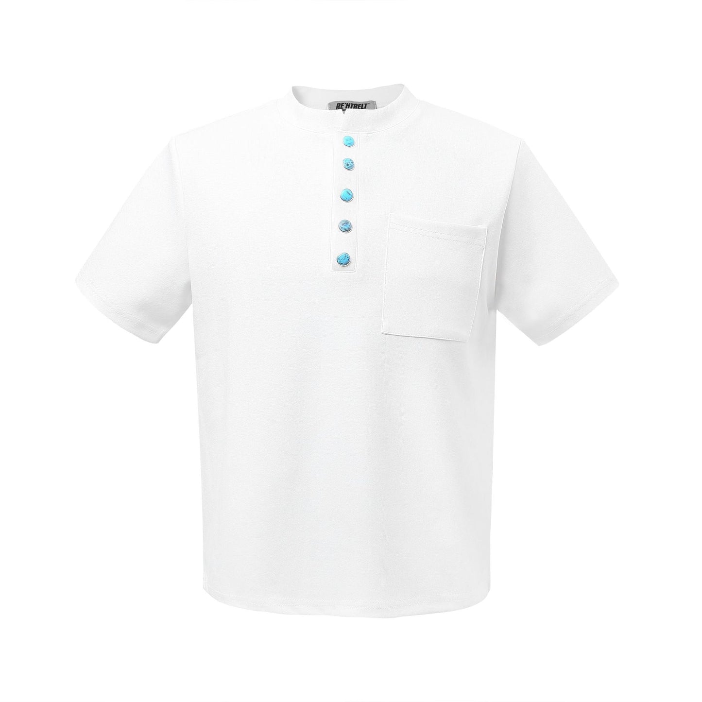 Unisex T-shirts Premium Short Wide Small Neckline T-Shirt