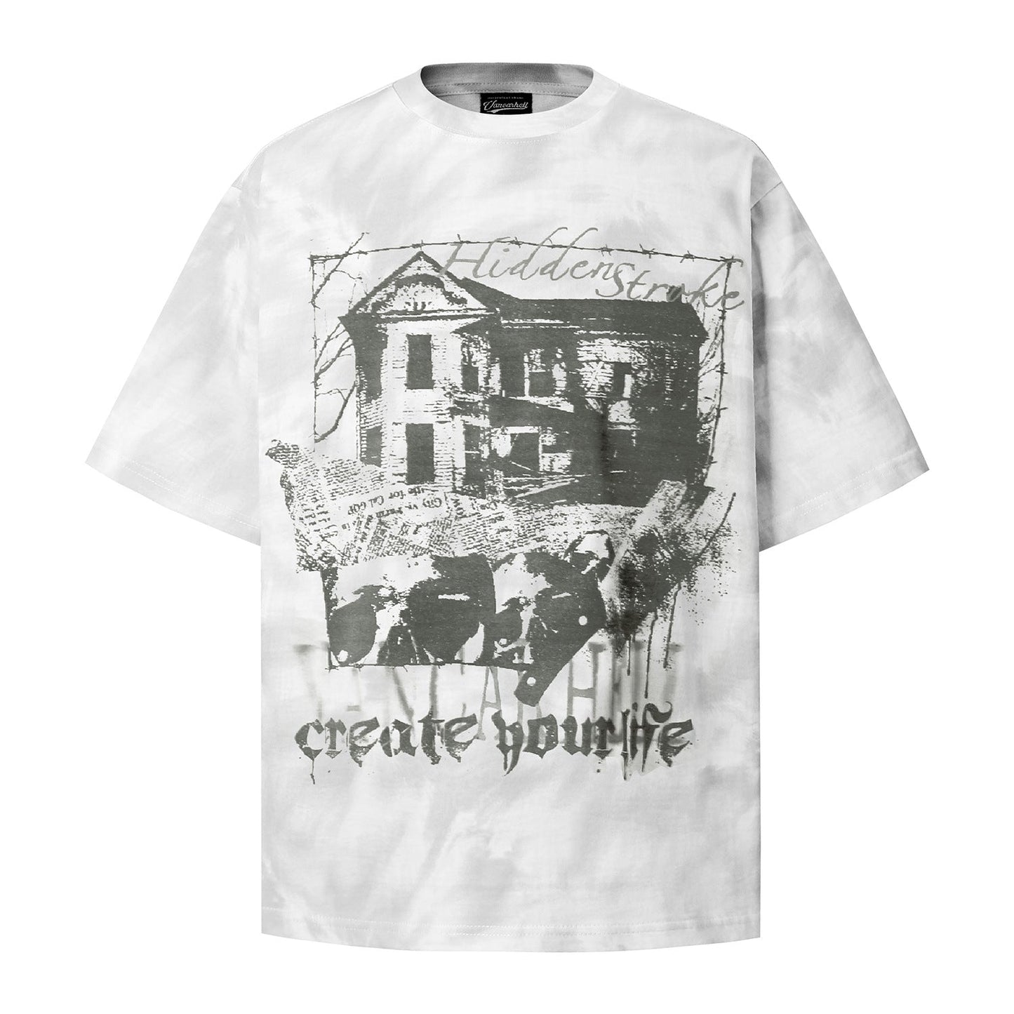 Unisex T-shirts Summer Pattern Men's Loose Short Sleeve T-Shirt