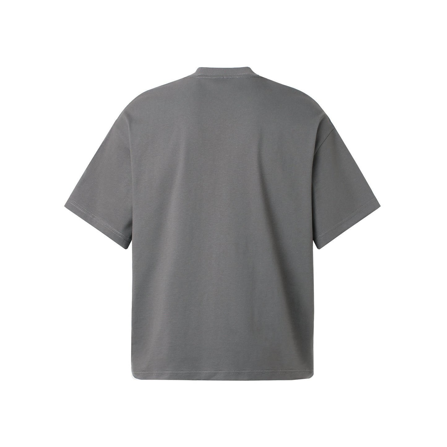 Unisex T-shirts Summer men's and women's creative alphabet map loose short-sleeved T-shirts