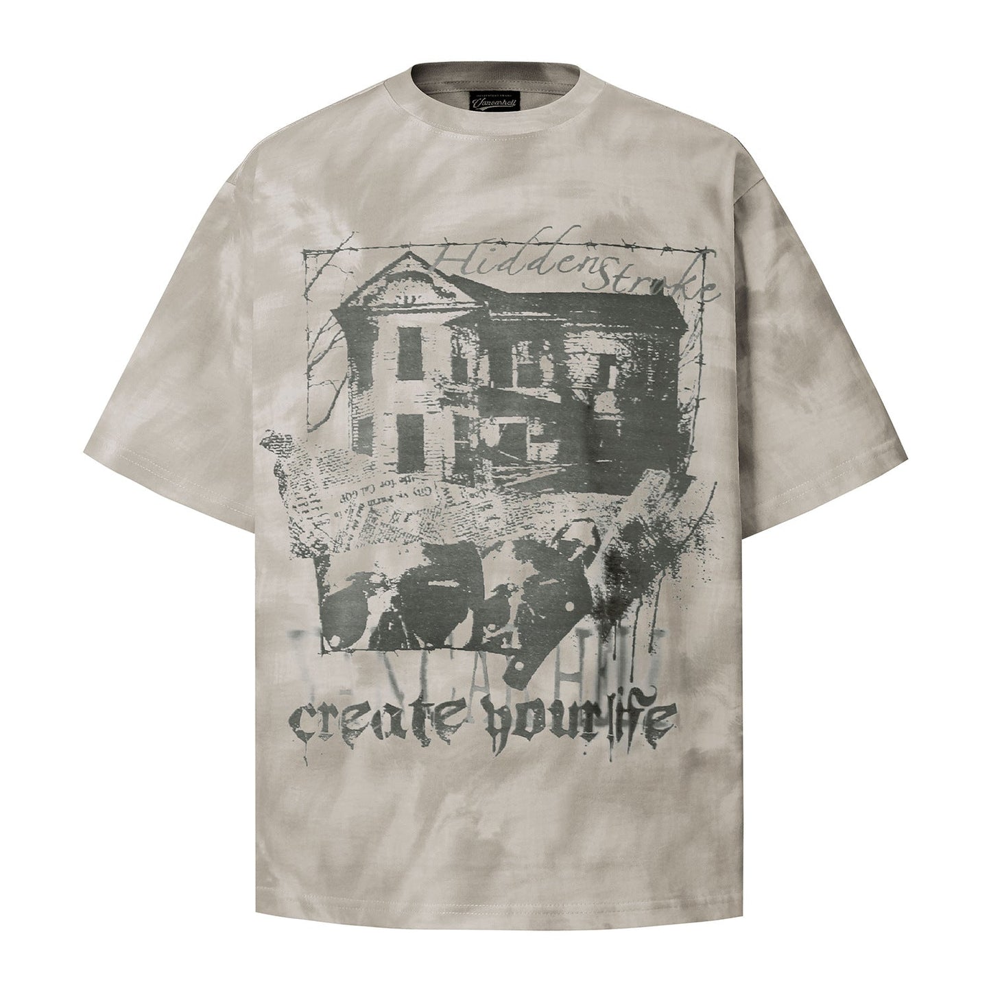 Unisex T-shirts Summer Pattern Men's Loose Short Sleeve T-Shirt