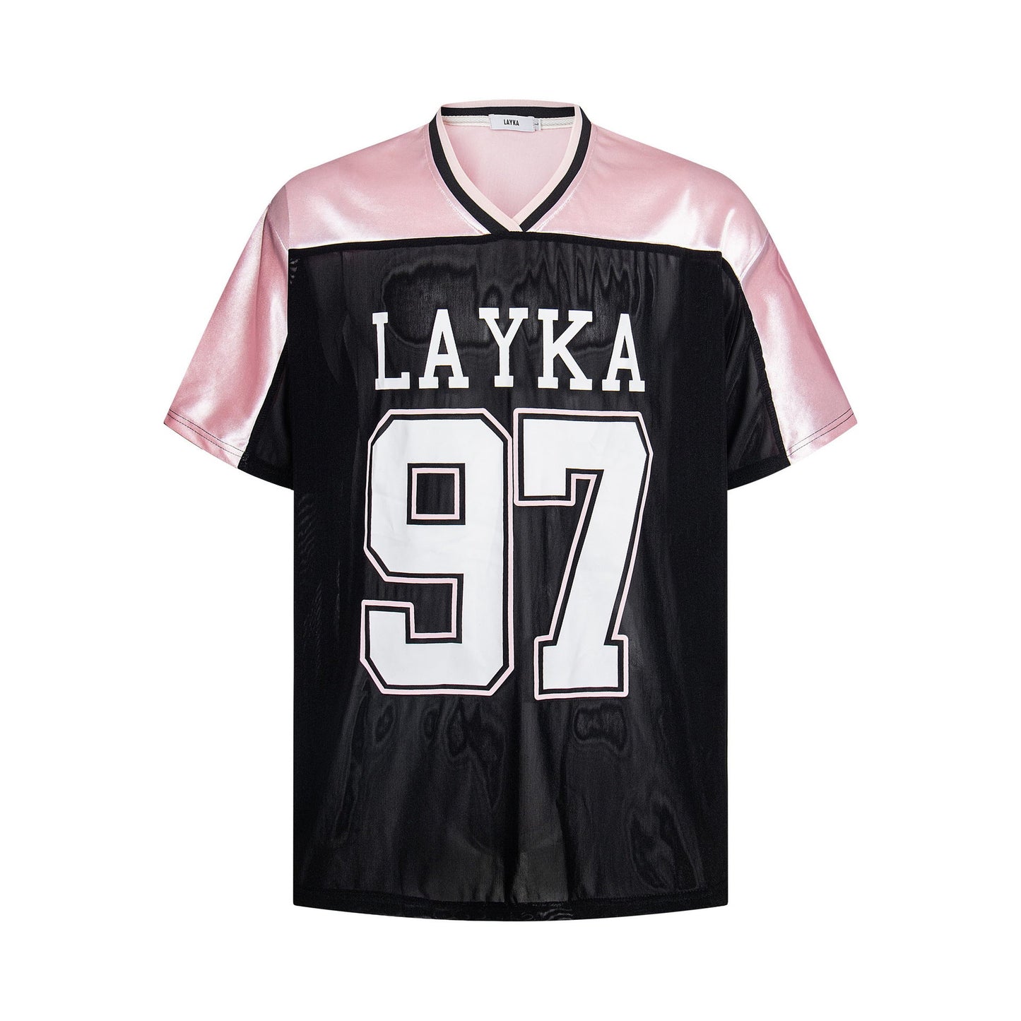 Unisex T-shirts Splicing Ice Loose Sports T-Shirt