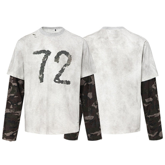 Unisex T-shirts Autumn Loose Long Sleeve T-Shirt