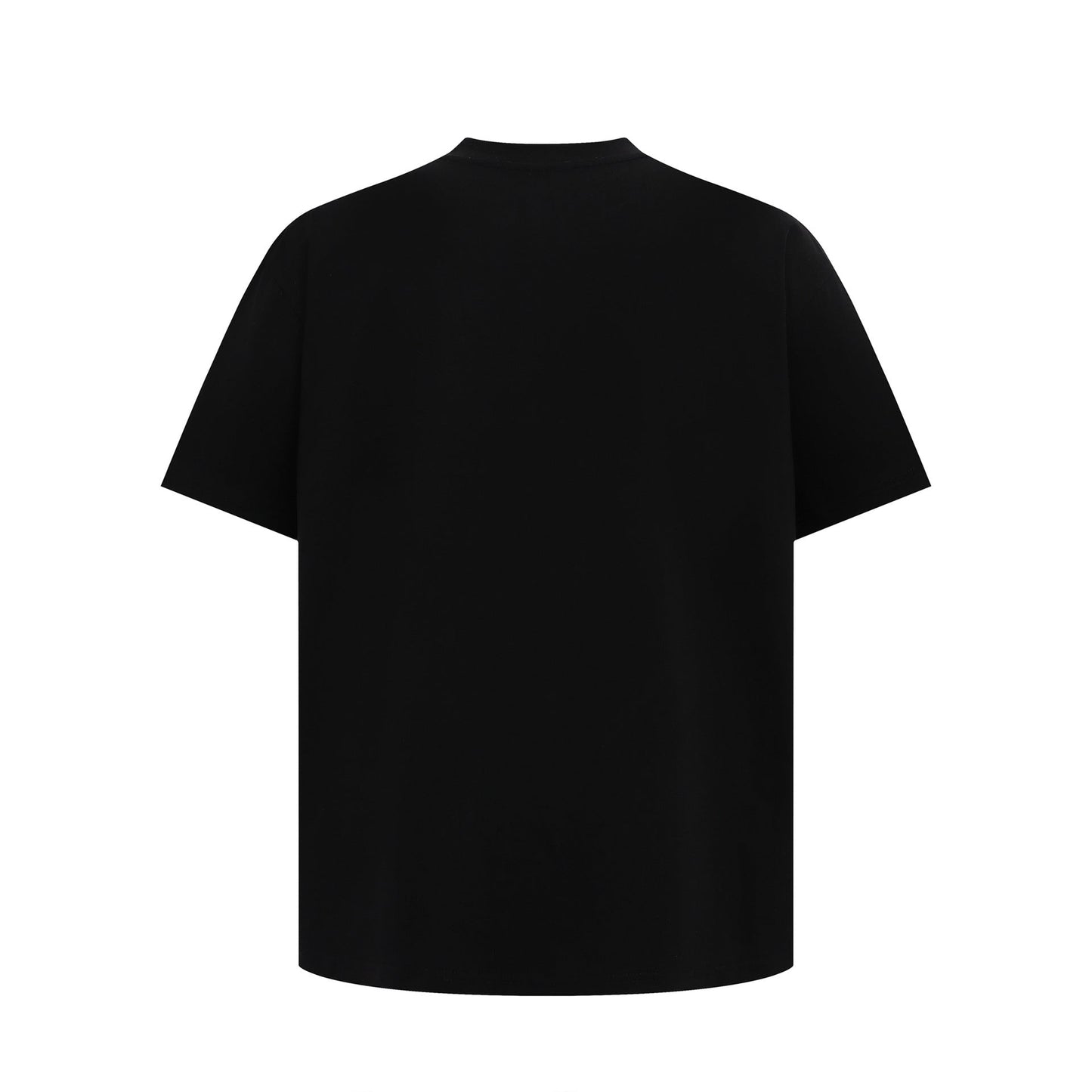 Unisex T-shirts Summer Men's and Women's Simple Shadow Pattern Short Sleeve T-Shirt