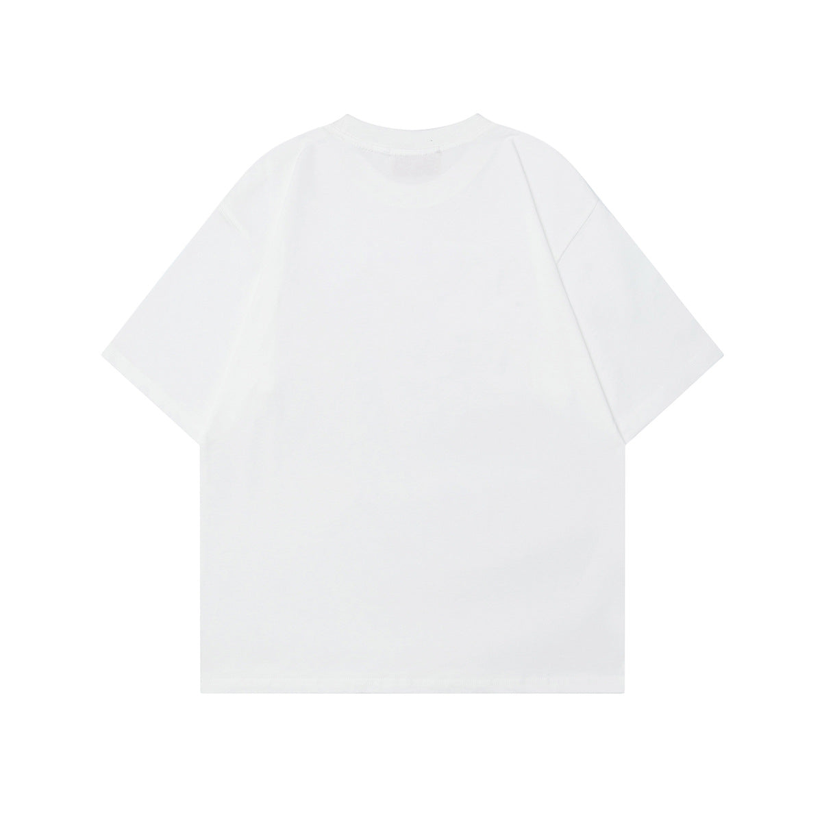 Unisex T-shirts Street Vintage Character Pattern Men's Loose Short Sleeve T-Shirt