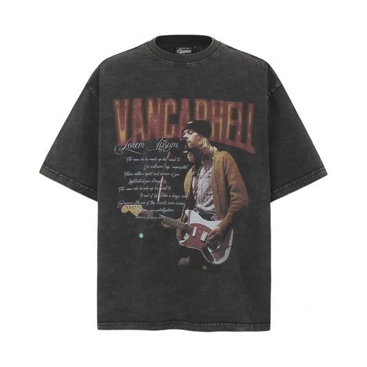 Unisex T-shirts Summer Figure Picture Men's Loose Washed Old Short Sleeve T-Shirt