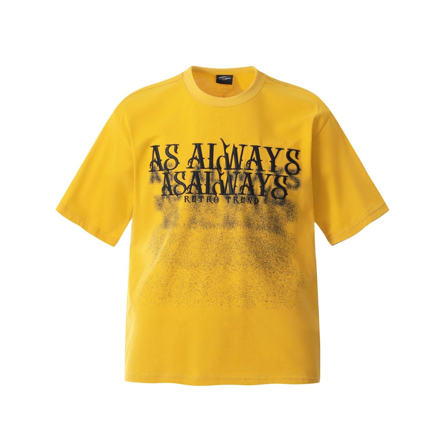 Unisex T-shirts Summer Foam Men's Loose Crew Neck Short Sleeve T-Shirt