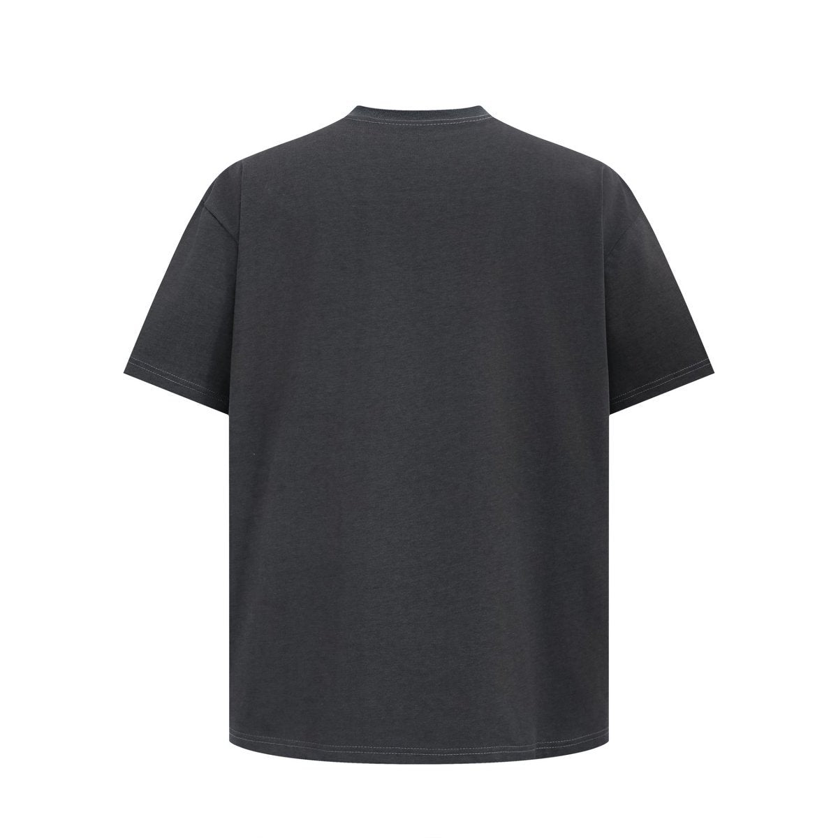 Unisex T-shirts Summer men's and women's simple stickers embroidered loose short-sleeved T-shirts