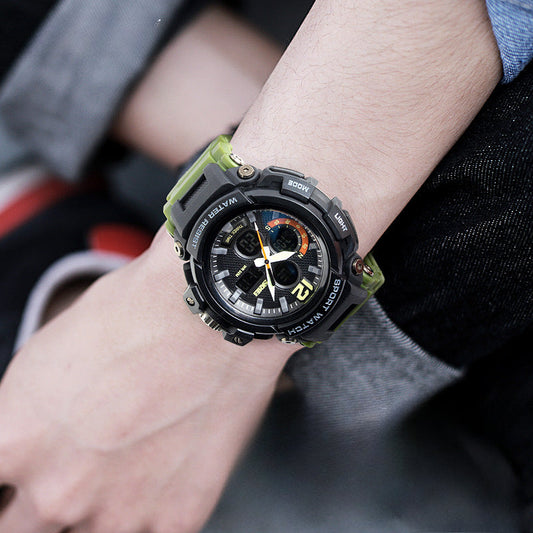 Analog-Digital Watch Outdoor Sports Waterproof Electronic Watch