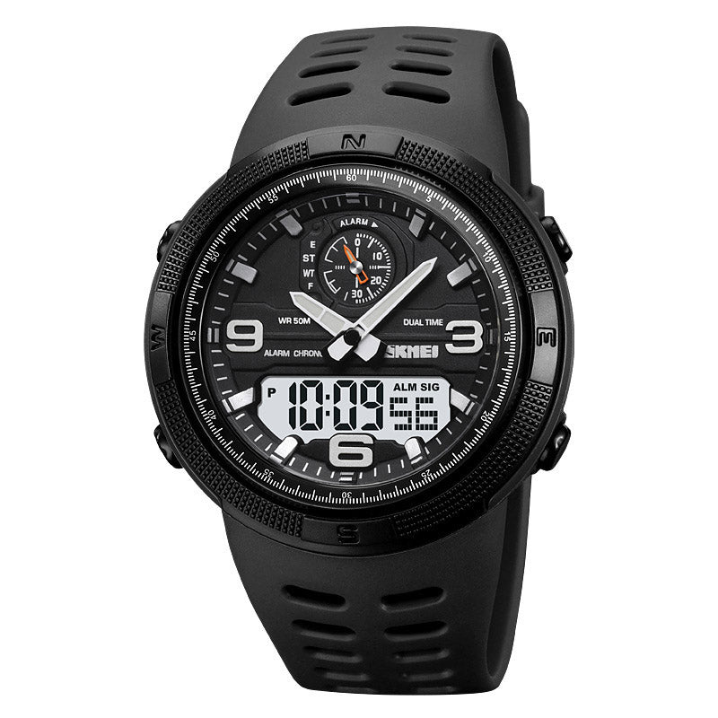 Analog-Digital Watch Outdoor Sports Waterproof Watch