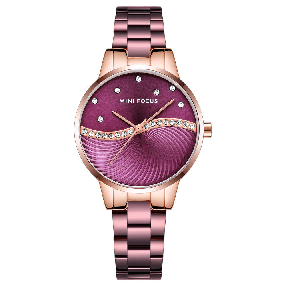 Women's Quartz Watches Diamond-encrusted Waterproof Ladies Watch