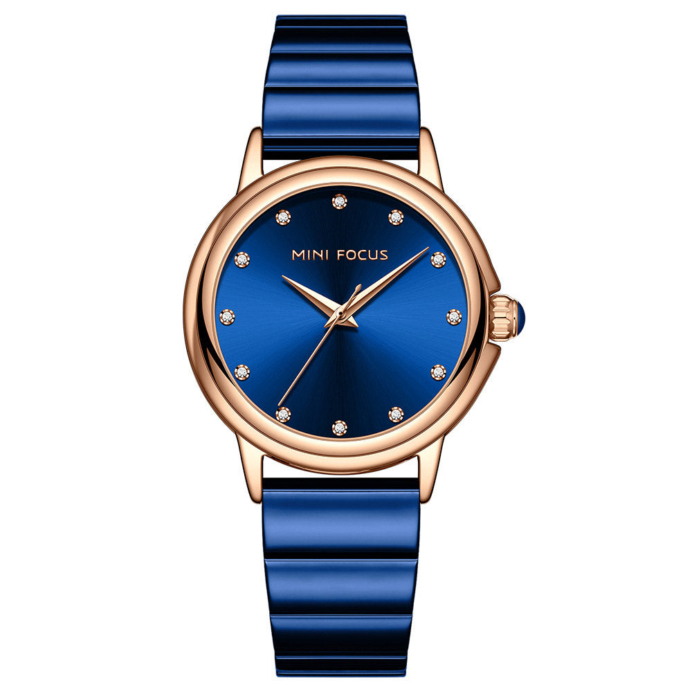 Women's Quartz Watches Waterproof Diamond-encrusted Ladies Watch