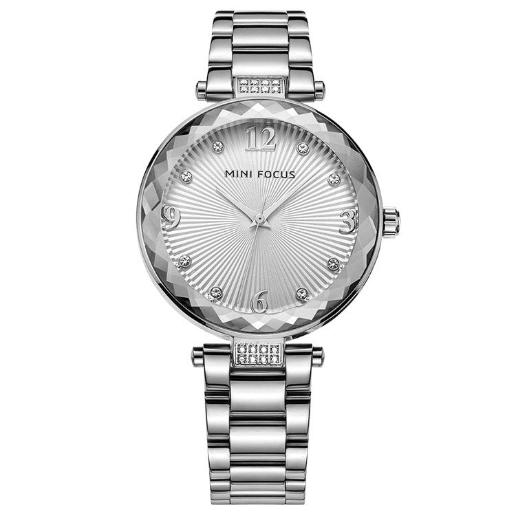 Women's Quartz Watches with Diamonds and Waterproof Women's Watch