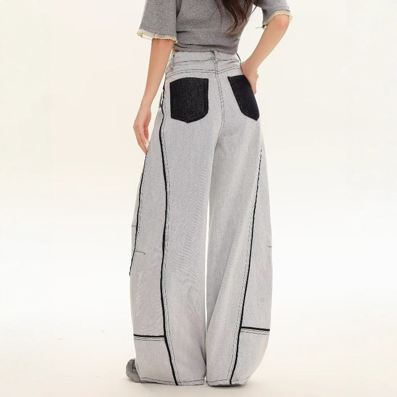 Women jeans high waist women's loose pants