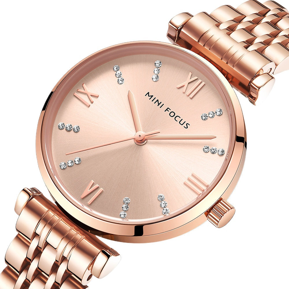 Women's Quartz Watches Waterproof diamond-encrusted Women's Watch