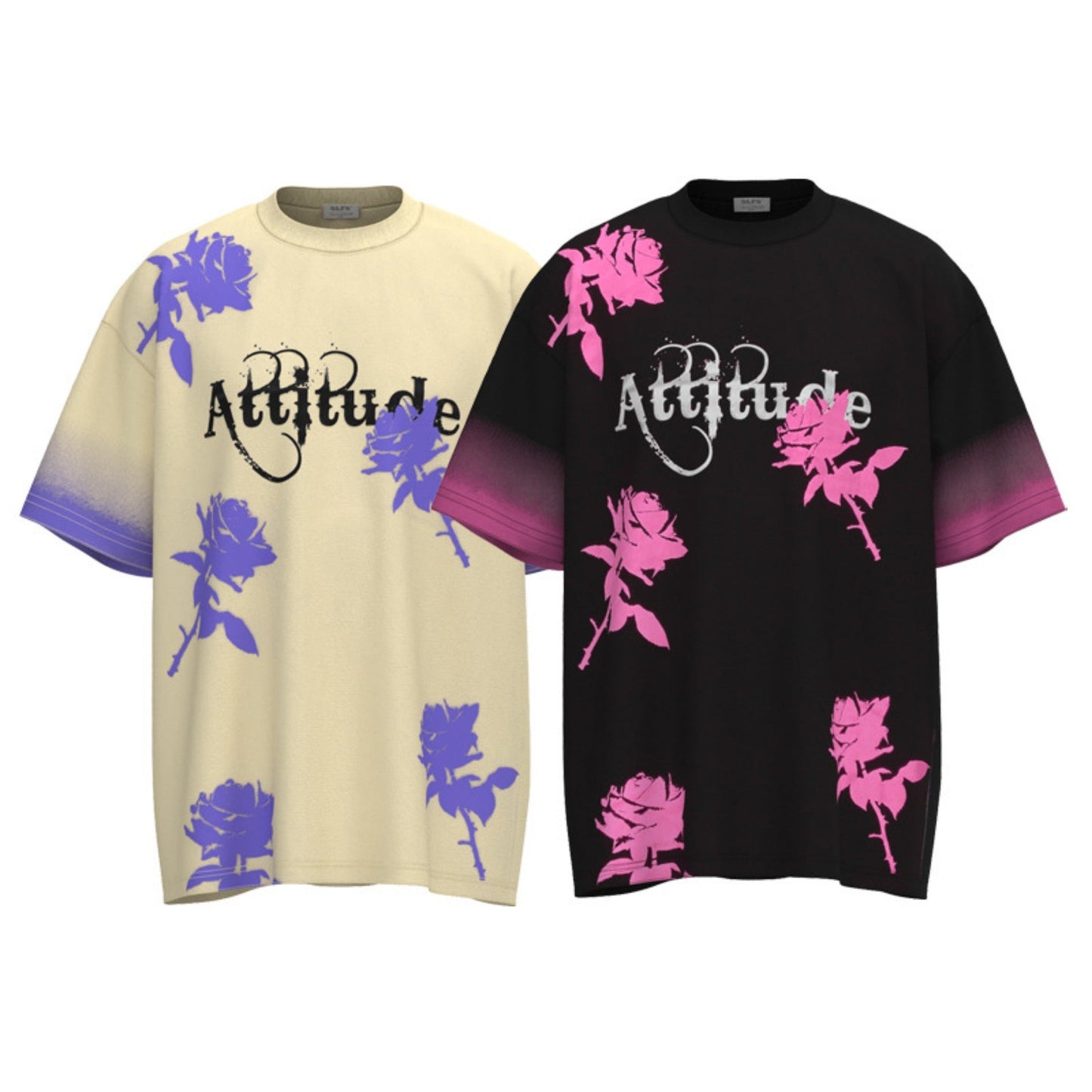 Unisex T-shirts Summer Painting Print Men's Loose Short Sleeve T-Shirt