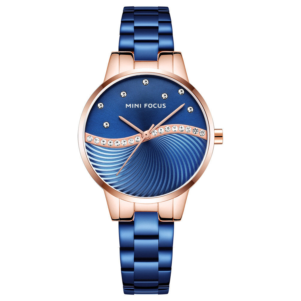 Women's Quartz Watches Diamond-encrusted Waterproof Ladies Watch