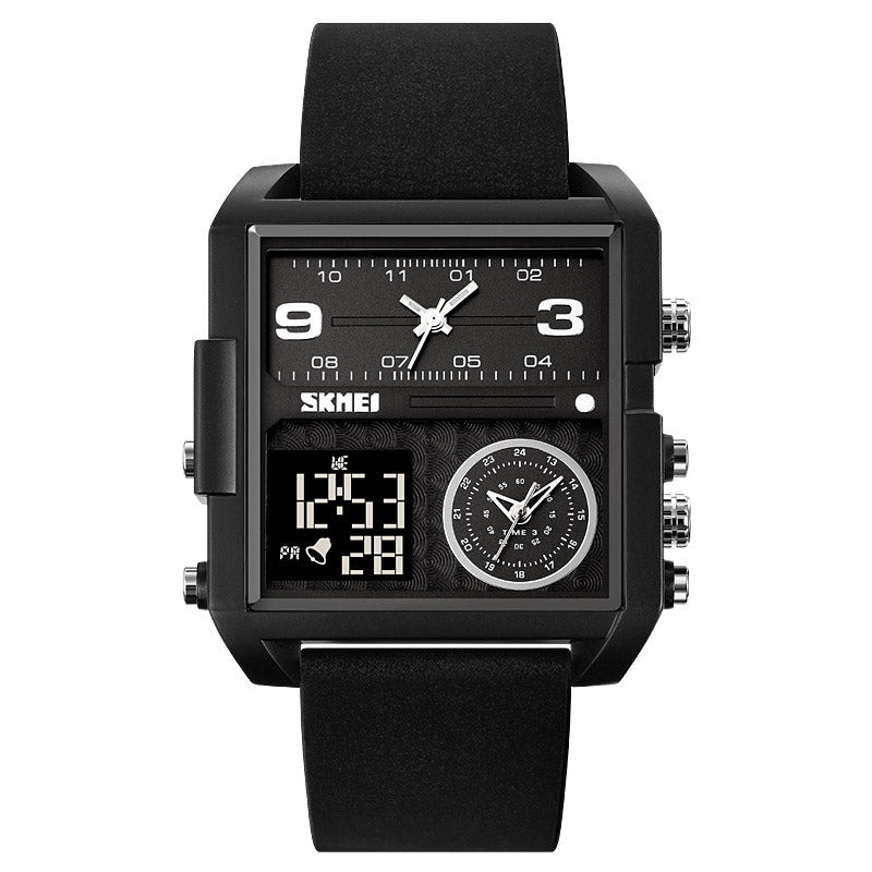 Analog-Digital Watch Square Simple Style Watch