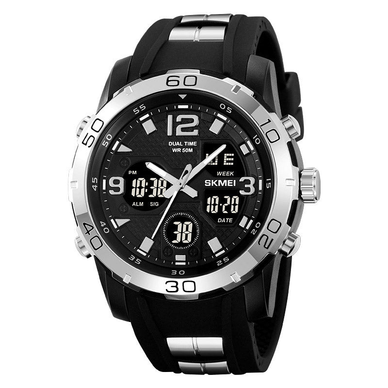 Analog-Digital Watch Outdoor Sports Waterproof Men's Watch