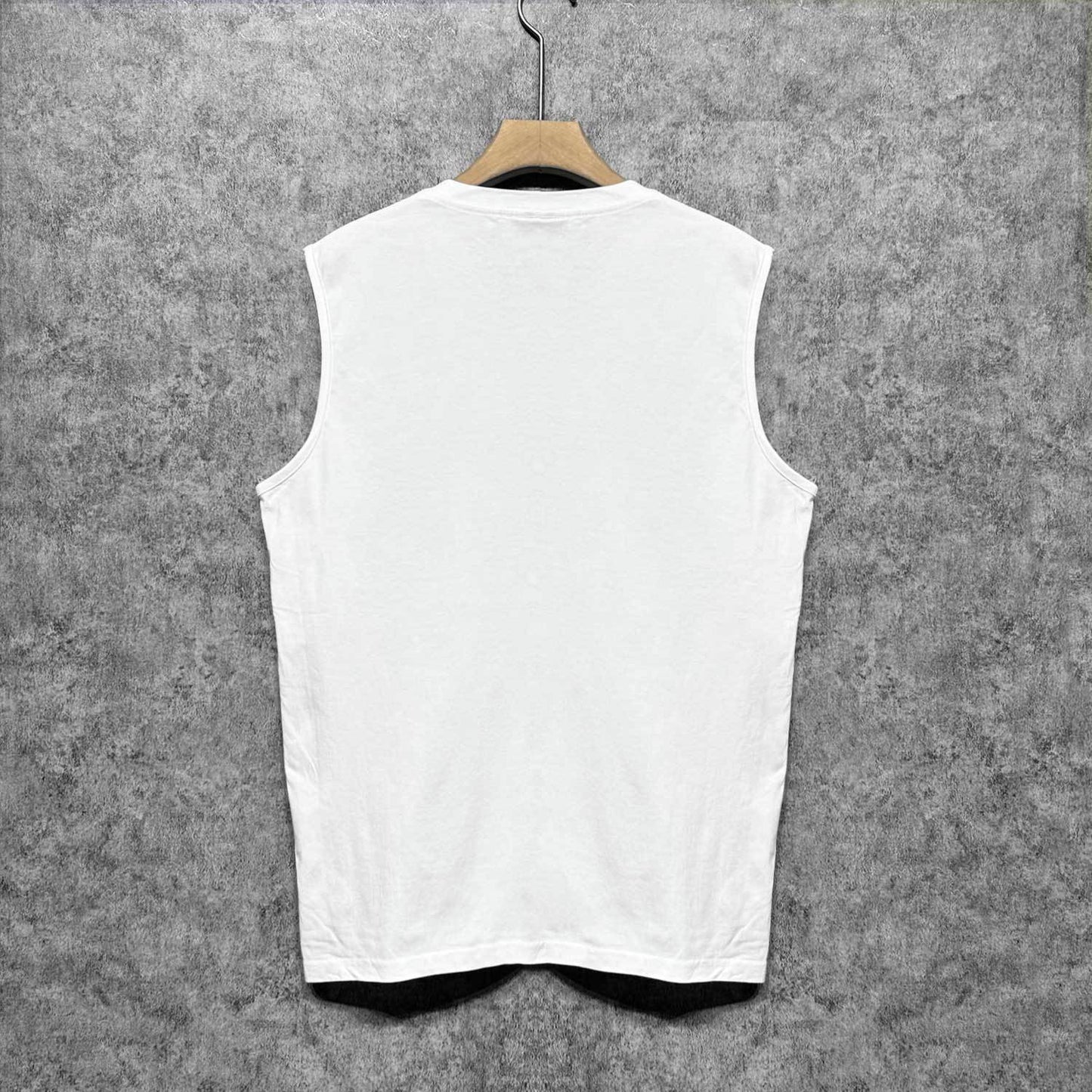 Amiri tank top blue lion printing