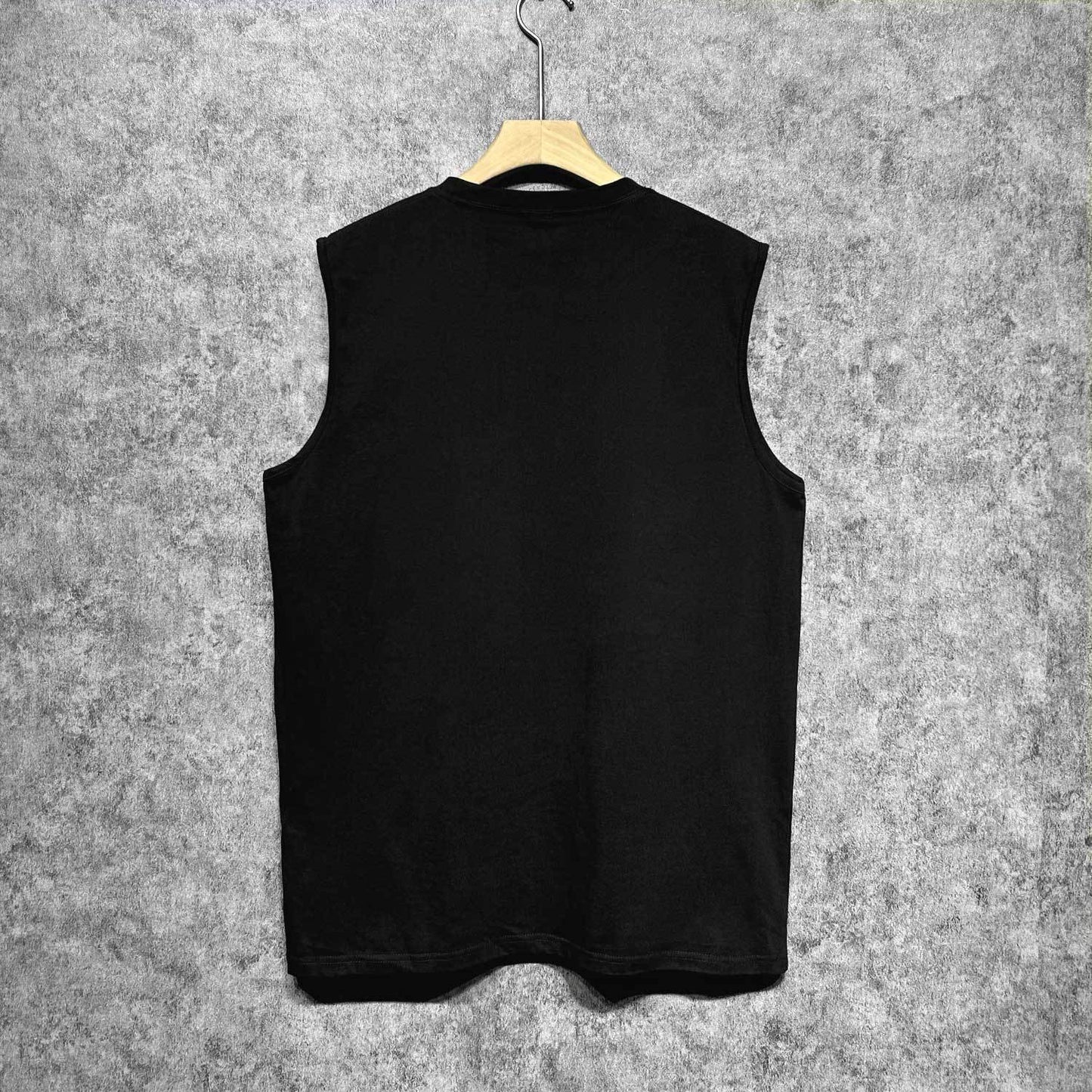 Amiri tank top cashew flower overlapping letterprinting