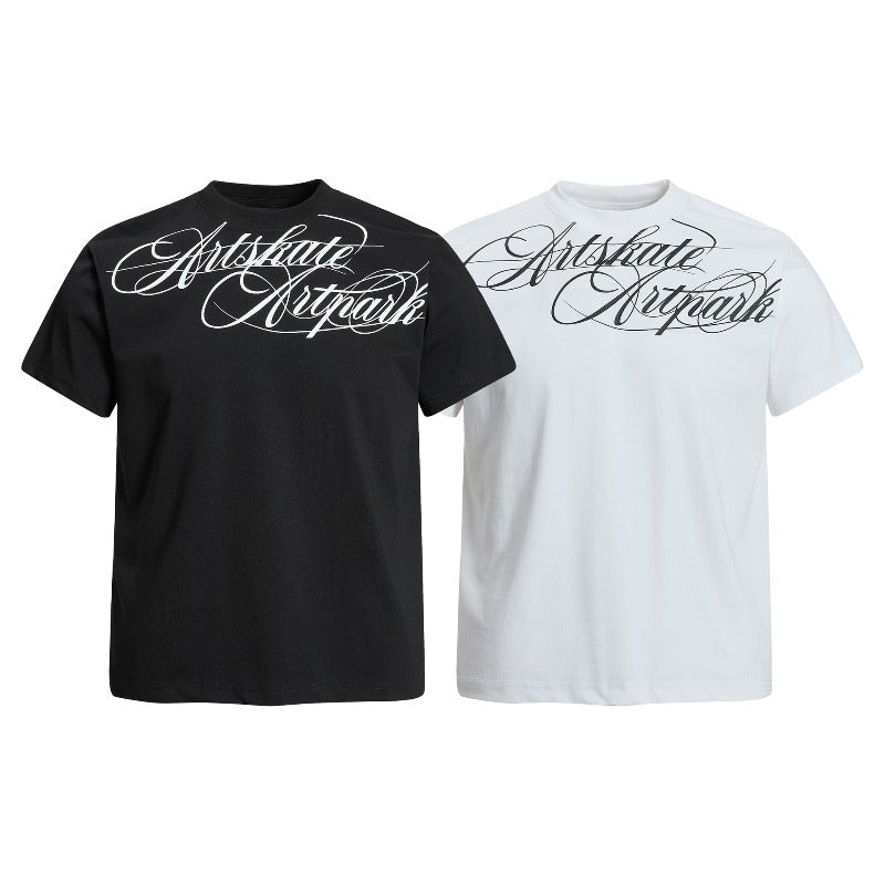 Men's t-shirt - american retro unisex solona cool-touch letter graphic design - men's high street slim fit short sleeve tee