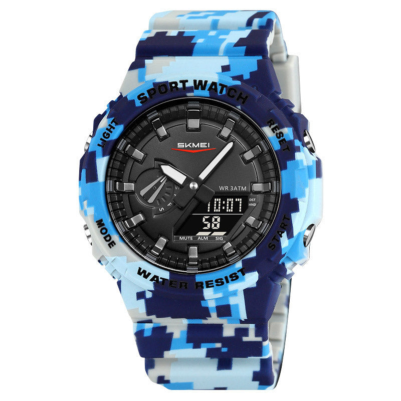 Analog-Digital Watch Outdoor Sports Waterproof Electronic Watch