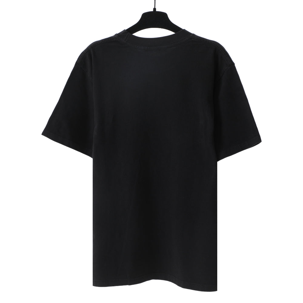 Palm Angels T Shirts Dice and Snake Print Short Sleeve T-Shirt