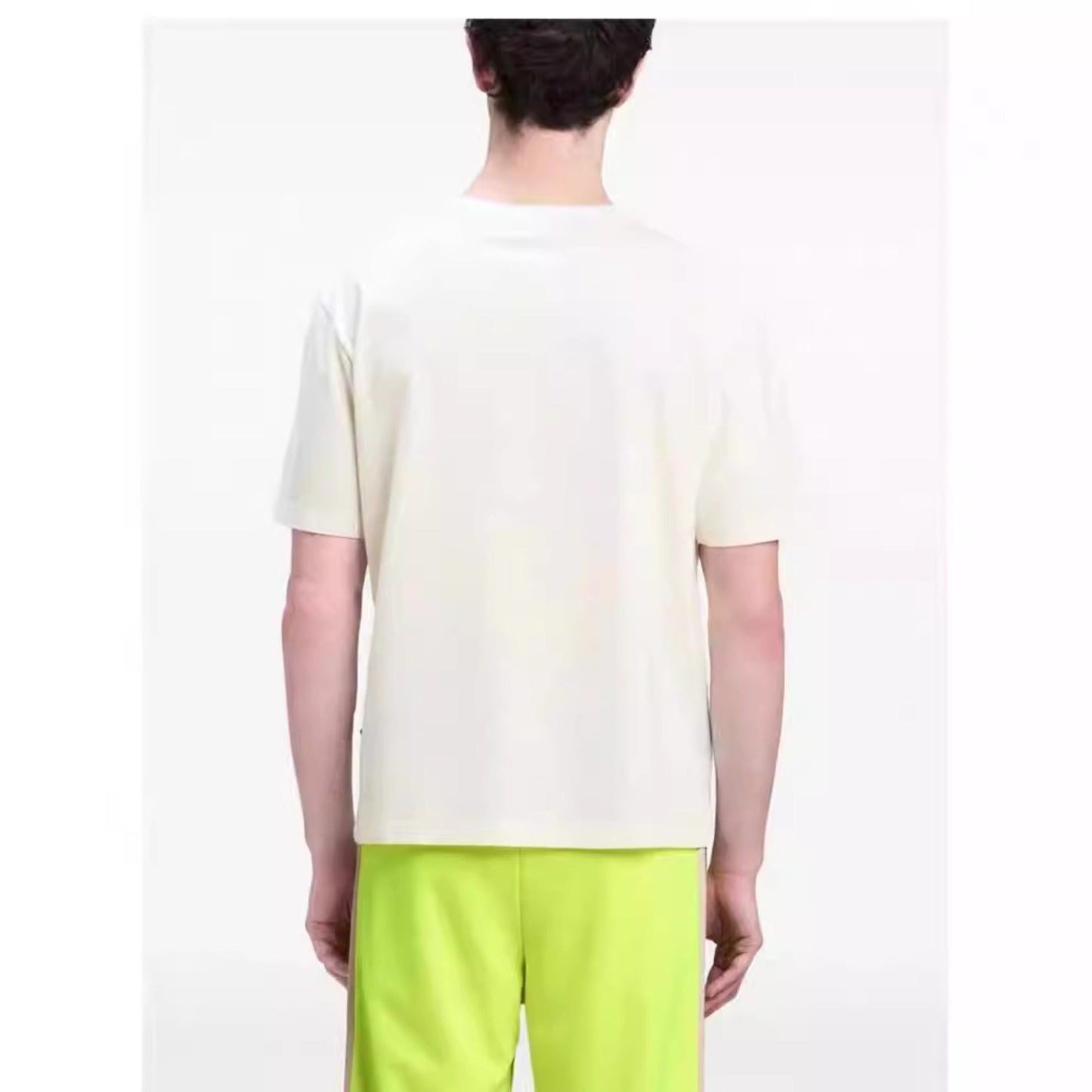 Palm Angels T-Shirts Comic Stream Lacquer Alphabet Short Sleeve T-Shirt
