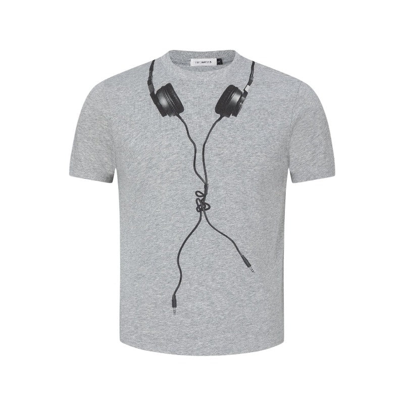 Men's t-shirt: american street style, unisex, premium quality, summer abstract creative graphic design, slim fit short sleeve tee