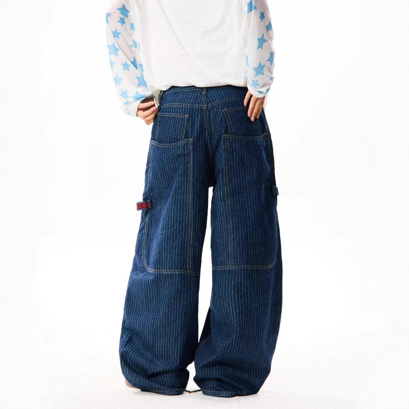 Women jeans retrostripes women loose