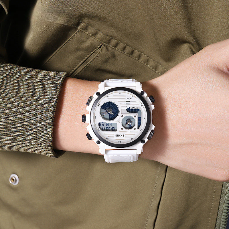 Analog-Digital Watch Outdoor Sports Waterproof Electronic Watch