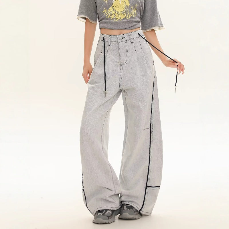 Women jeans high waist women's loose pants